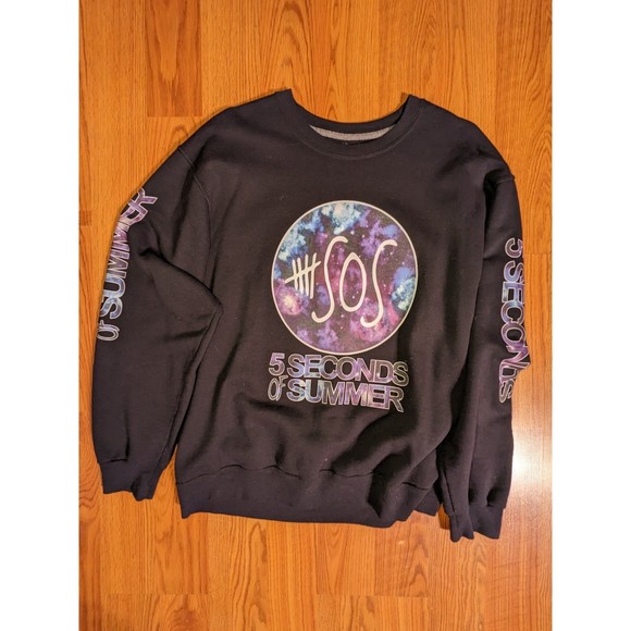 Fruit of the Loom 5 Seconds of Summer Crewneck - Picture 1 of 2